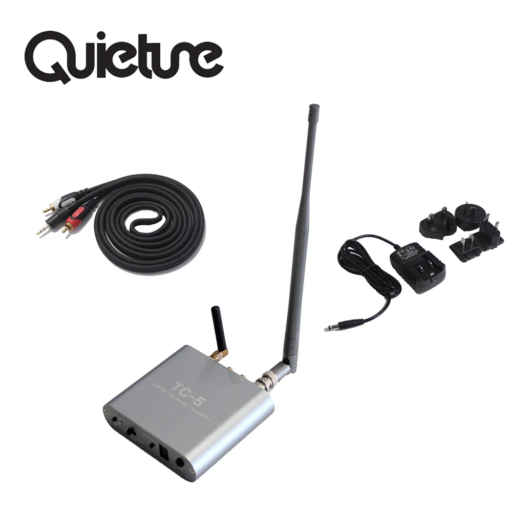 TC-5 Pro Hifi BT silent disco headphones 3 channels transmitter for silent disco party