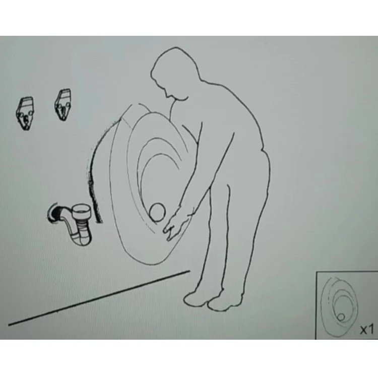 Sanitary ware male bathroom Toilet Urinal Fixing Metal Screw Set