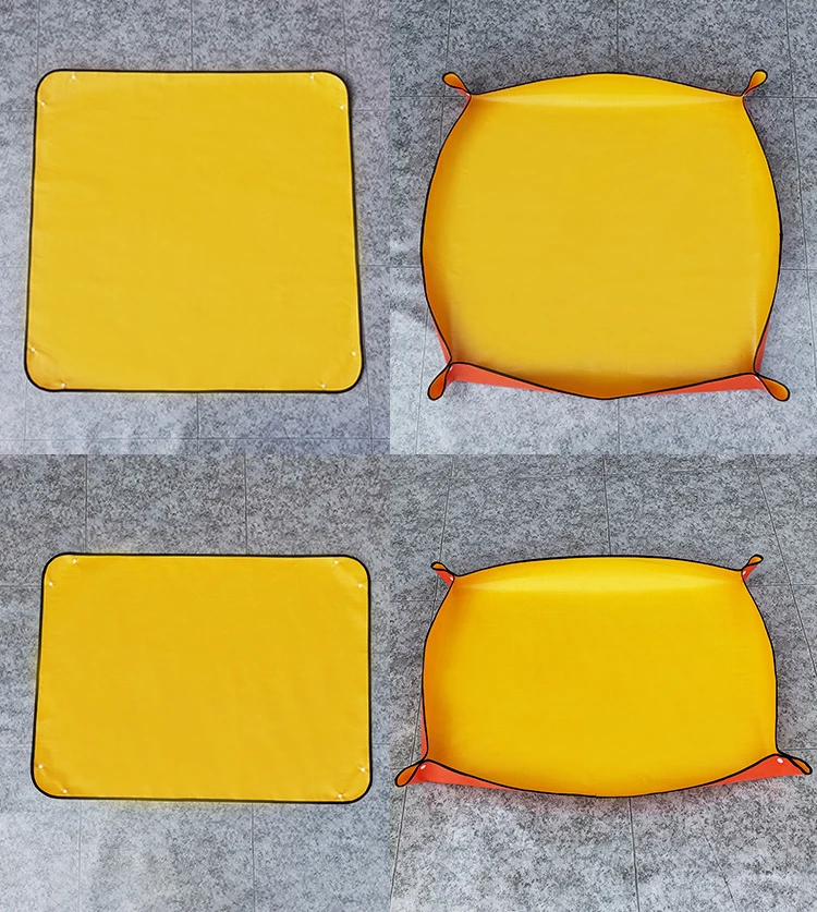 DD2325  Thickened Foldable Waterproof Bonsai Tray Mat Transplanting Pad Mess Control Dirty Catcher Gardening Plant Repotting Mat