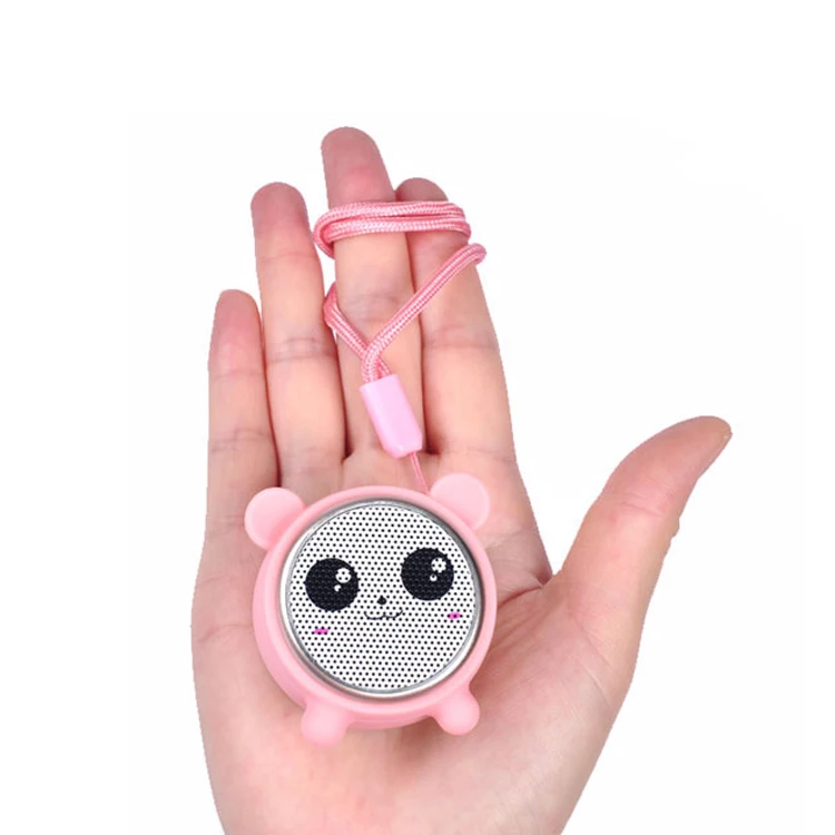 Новый дизайн 3 Вт TF-карта настоящая Беспроводная стерео Портативная Bluetooth-колонка с животными для мощного насыщенного звучания