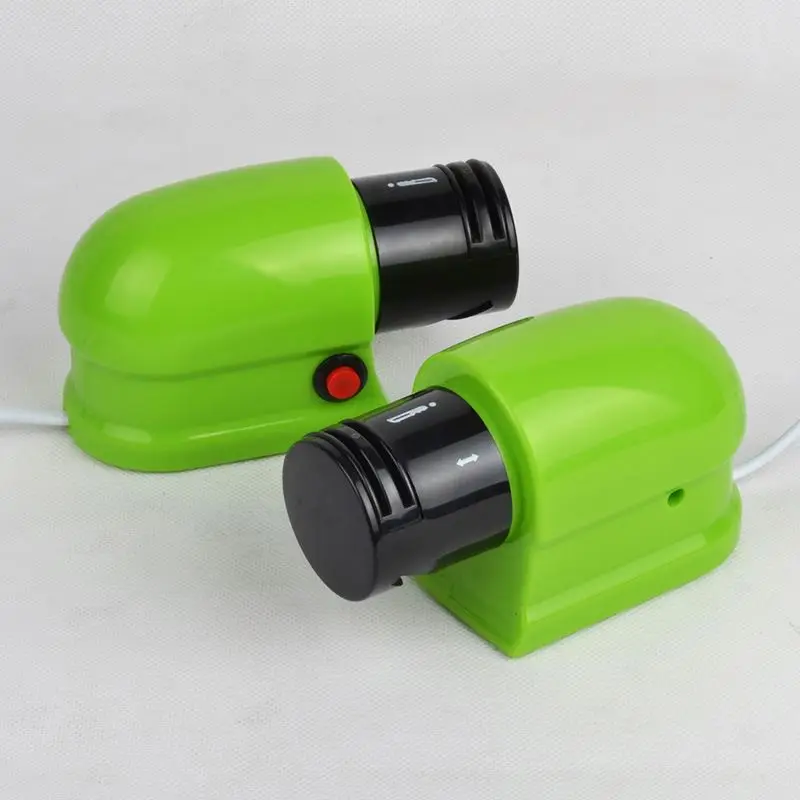 Home Electric Knife Sharpener Multifunctional Magic Sharpening Scissors Chopper Stone Automatic Small Mini Knife Sharpener