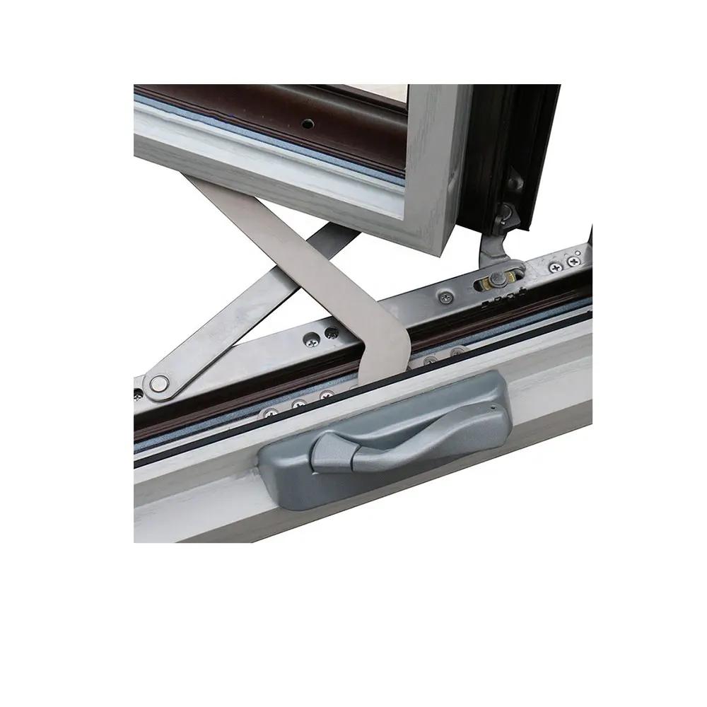 Prima Modern Factory Sale Building Materials Vinyl Casement Windows  Commercial Upvc Pvc Plastic Garden