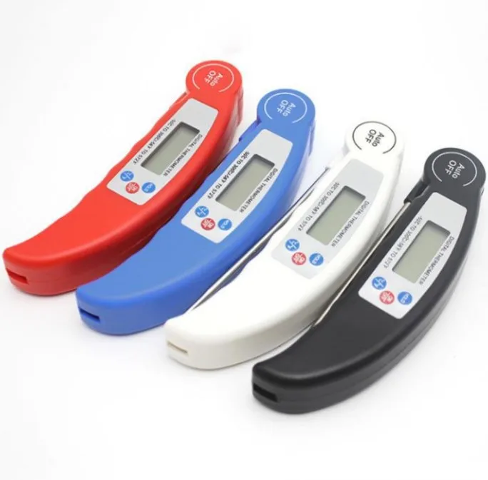 Cheap Kitchen Food Digital Probe foldingThermometer BBQ Meat Instant readings