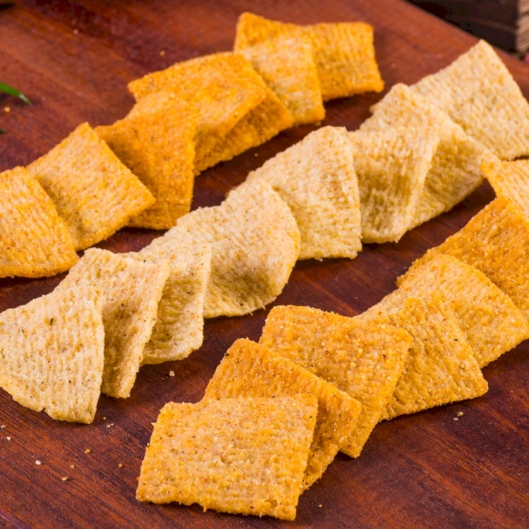 Factory Frying Snack Food Processing Line Crispy Puffed Bagged Pepper Potato Chips