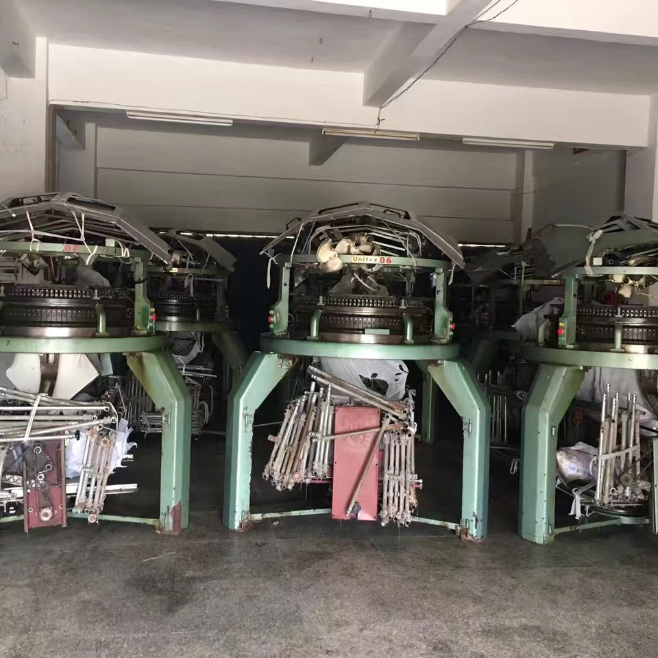 Использованная круглая вязальная машина PAILUNG UNITEX JUNLONG terrotmayer