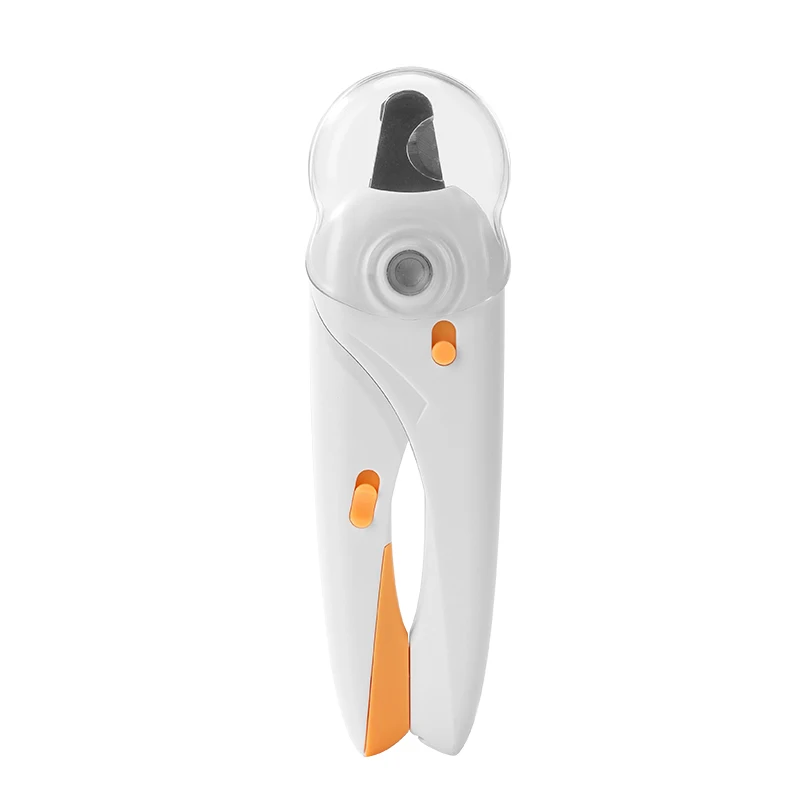 Pet Professional Led Animal Nail Clipper Battery Dog Toe Paw Trimmer Cutter  Cat Grooming Packing Stainless Steel & ABS Scissors