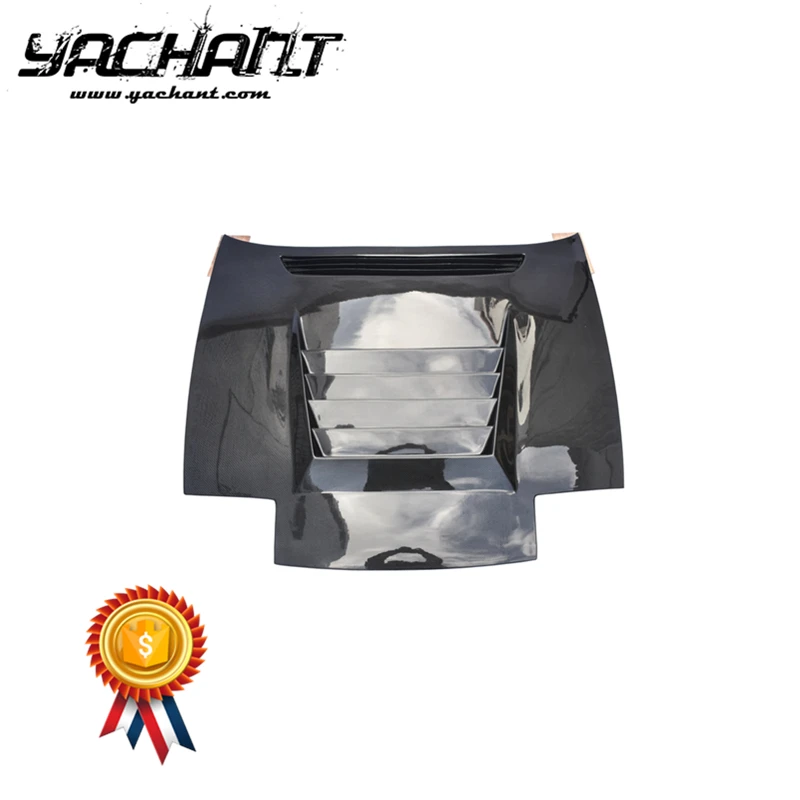 Trade Assurance Carbon Fiber Front Hoods Replacement Fit For 1989-1994 180SX RPS13 DMX Style Hood Bonnet