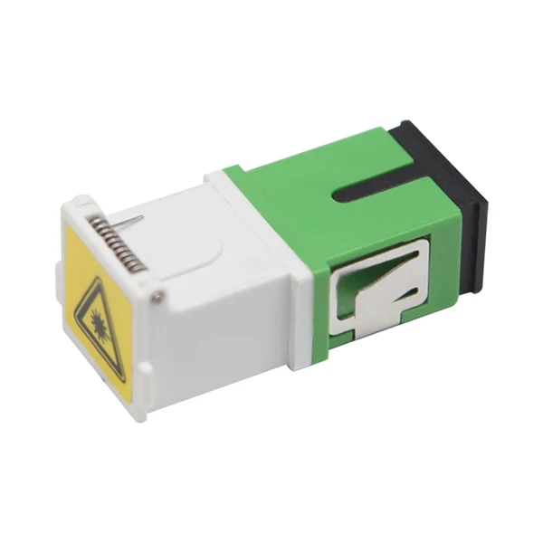 SC LC/UPC SM Single DX Duplex Simplex fiber optic adaptor with Metal clip with flangeless for wireless network equipment