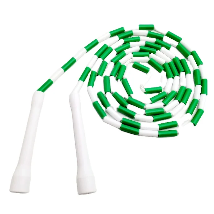 Segmented Jump Rope Classic Beaded Jump Ropes for Kids Adults for Physical Education Gym Glass