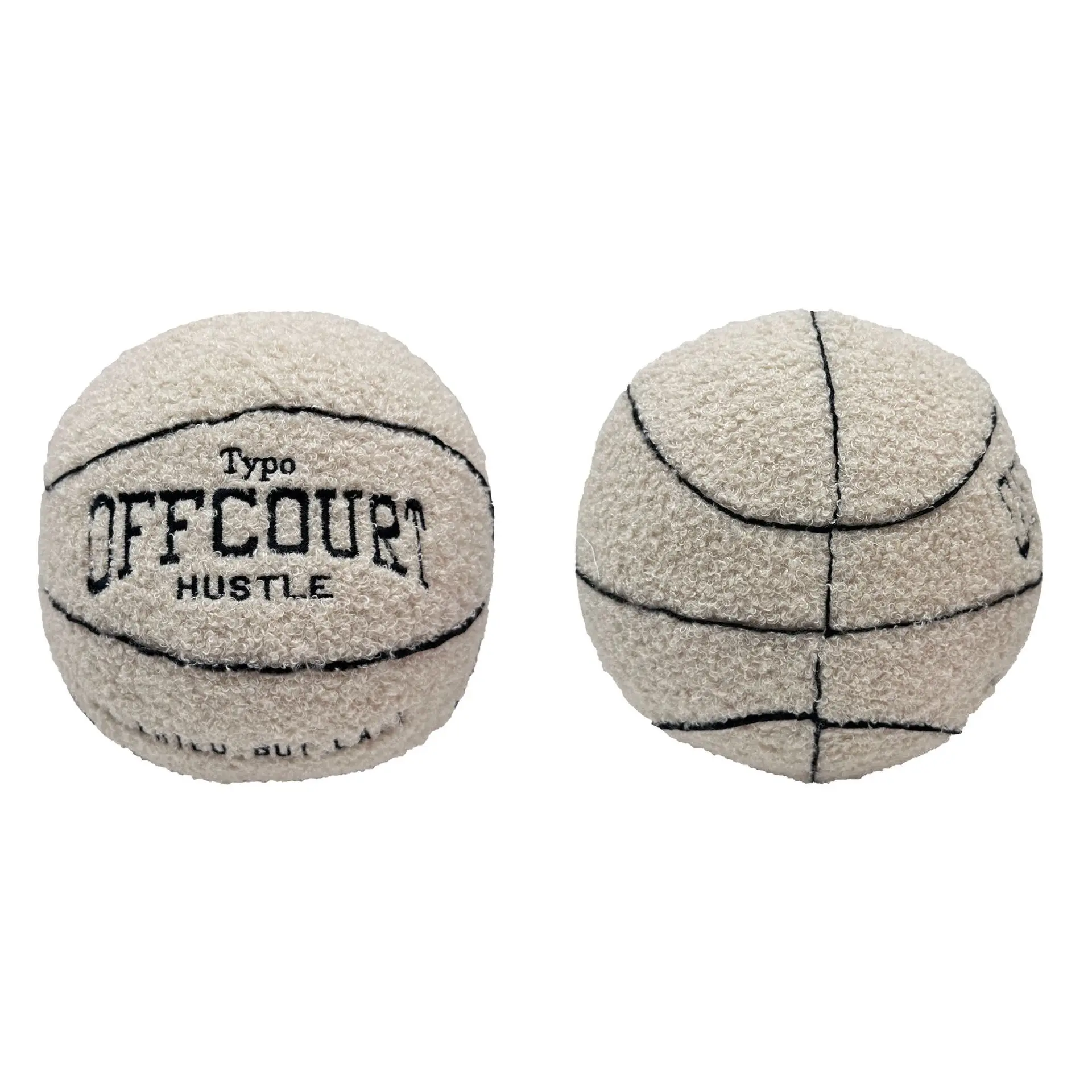 TCXW122702 New Design Stuffed Animal Toy Plush Toy Pillow Offcourt Basketball Pillow 25cm Ball  Plush Doll Figure Toy
