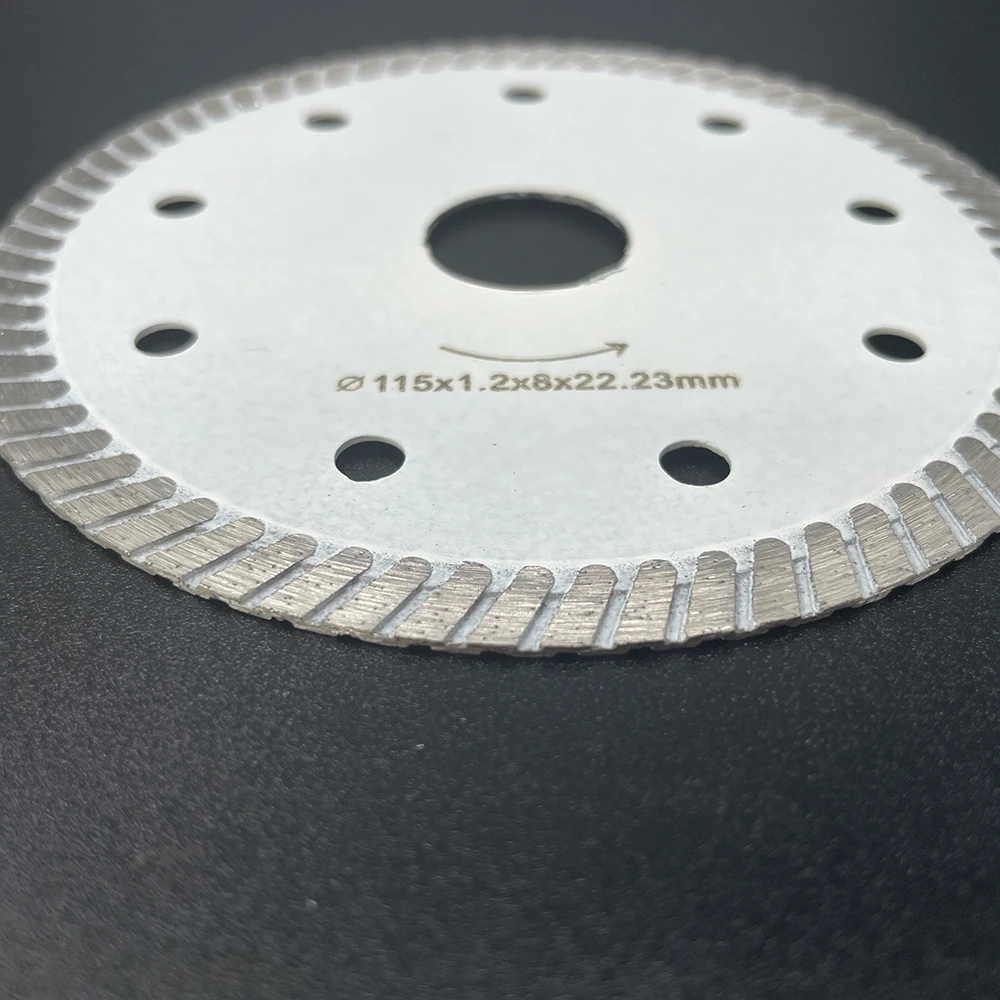 105/115/125mm Ultra Thin Turbo Diamond Saw Blade Cutting Disc for Tiles