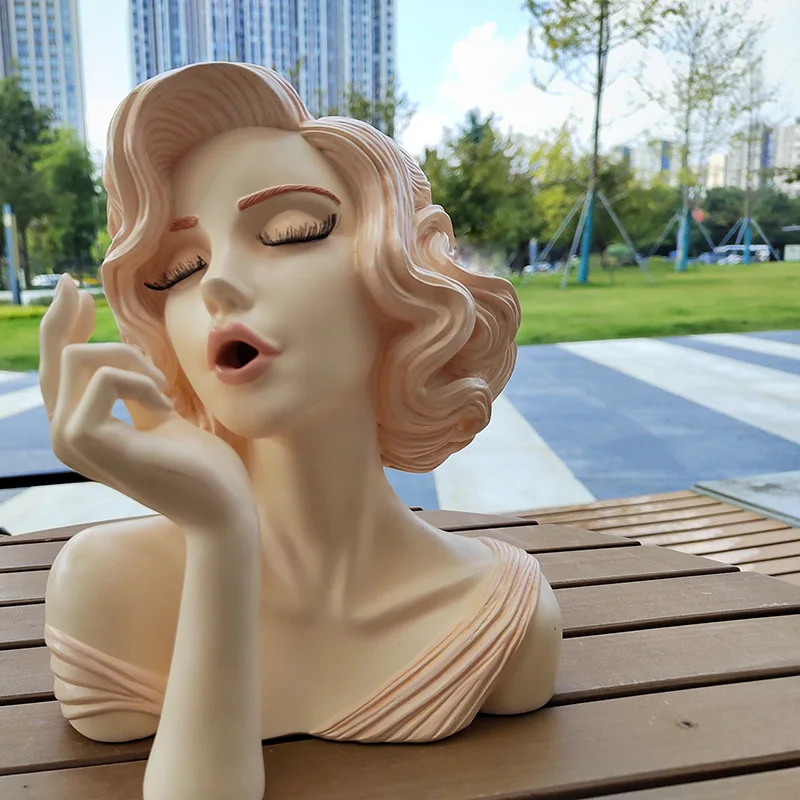 Headscents-Head Incense Burner Black Woman Solange-Headscents Incense Holder Black Women Face Head Scents Room Waterfall Decor