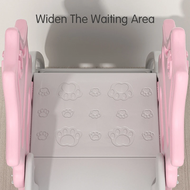 Feelbaby Wholesale Toddler High Quality Indoor Baby Plastic Sliding Toys Kids Slides For Children Playground And Swing Play Set