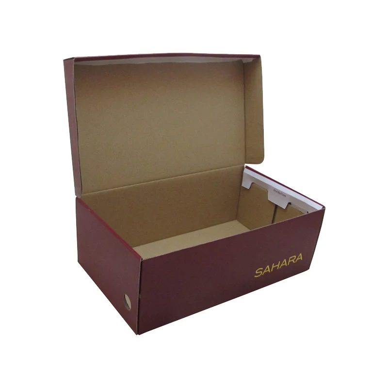 Minimum Price High Quality Eco-friendly Wholesale Corrugated Paper Packing Items Paper Boxes Shoes Boxes