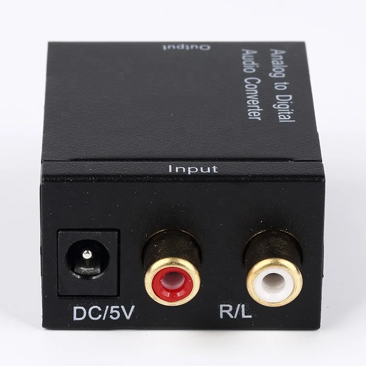 Coaxial Digital Audio Signals To Analog R/L Audio Converters Digital To Analog Converter For other audio & video equipment
