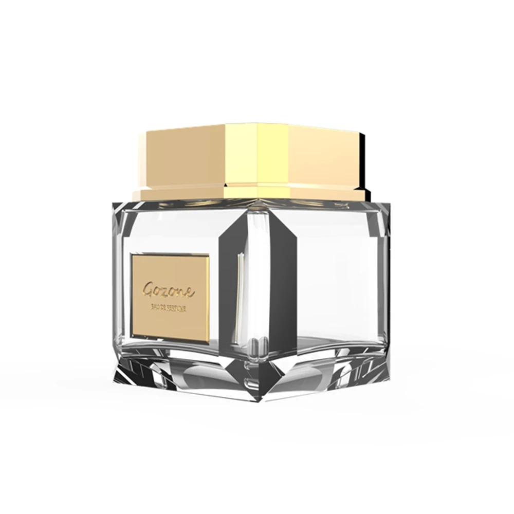 Manufacturer Fancy Round Glass Jars For Saffron