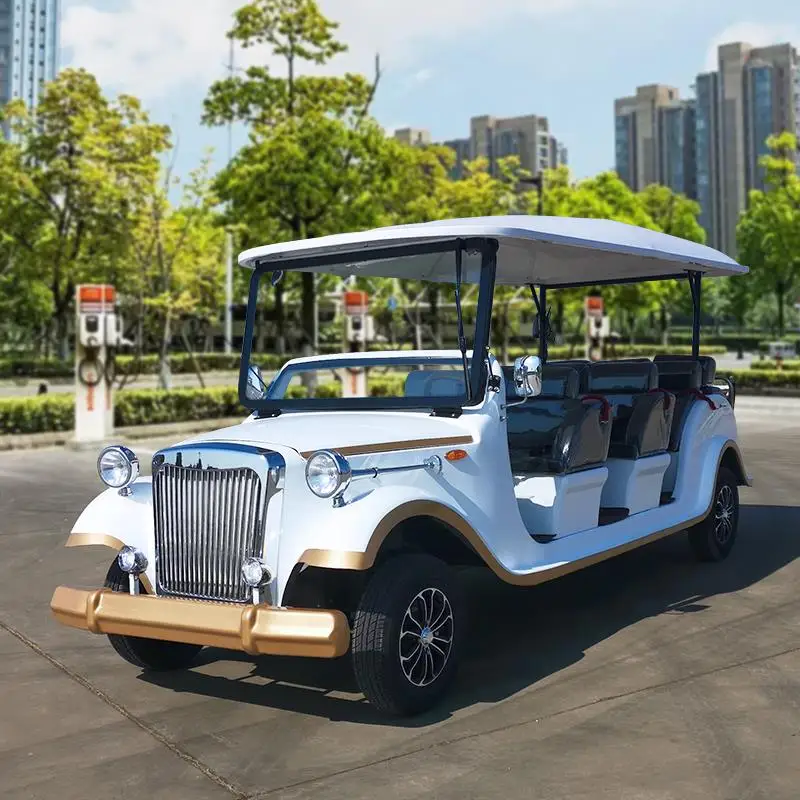 CE Approved Four wheels wholesale cheap price electric classic Electric Tourist Sightseeing Vehicle/ Electric vintage car