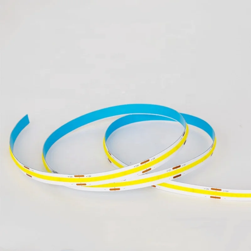Гибкая светодиодная лента COB High CRI90 Dot free 24 в 480 светодиодов/м IP20 8 мм ширина 5