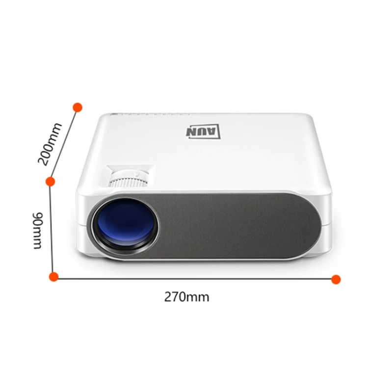 AUN AKEY6 mini 1920x1080 5000 Lumens LED Projector HD Home Theater Digital Mini Portable Projector