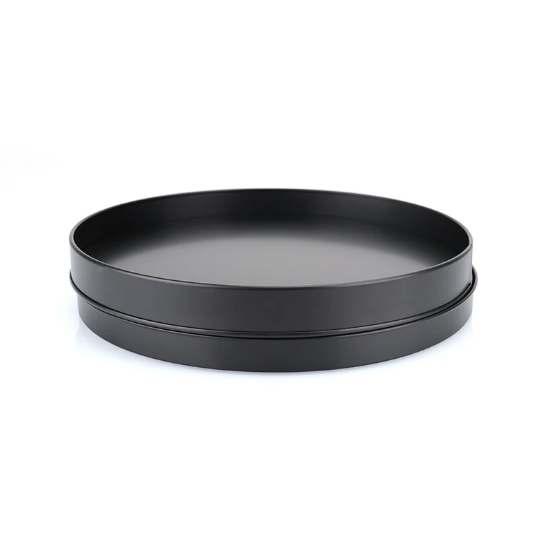 Distributor CD packaging tin box custom logo round shaped  tin can hot sale tins