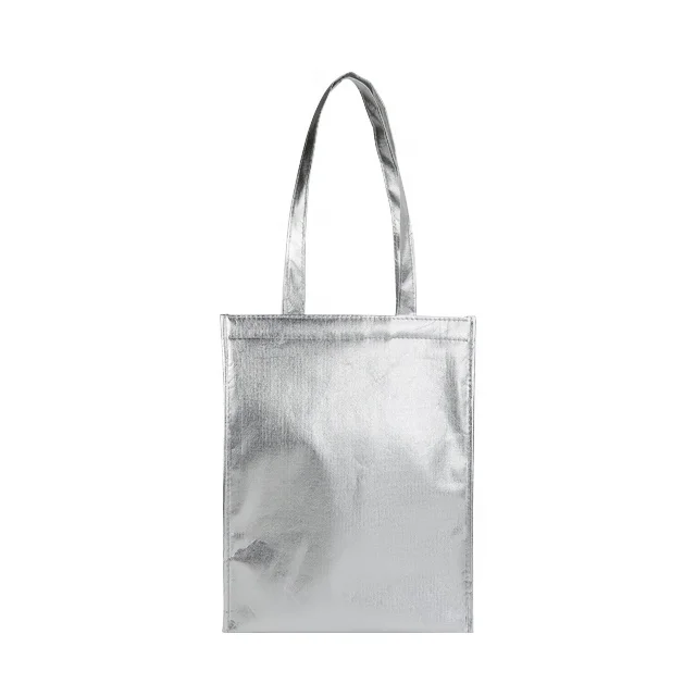 OEM/ODM Grocery Tote Food Delivery Custom Soft Aluminium Foil Cool Pack Reusable Insulated Cooler Bag