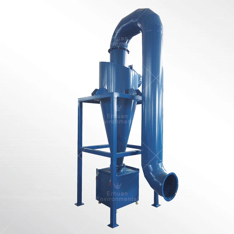 New type double silent dust collector cyclone industrial vacuum with factory price
