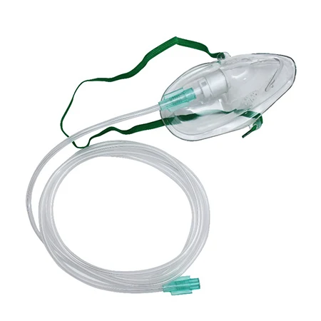 Chinese Manufacturing Face Oxygen Mask Medical Grade PVC Material All Size