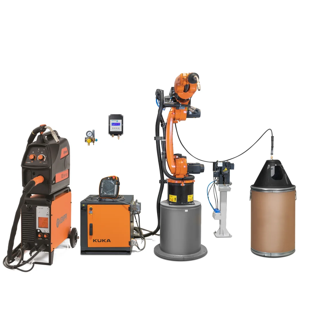 Industrial Automatic Welding Robotic arm KUKA high payload robots KR150 R3100-2 Robotic Arm 6 Axis With Welding machine