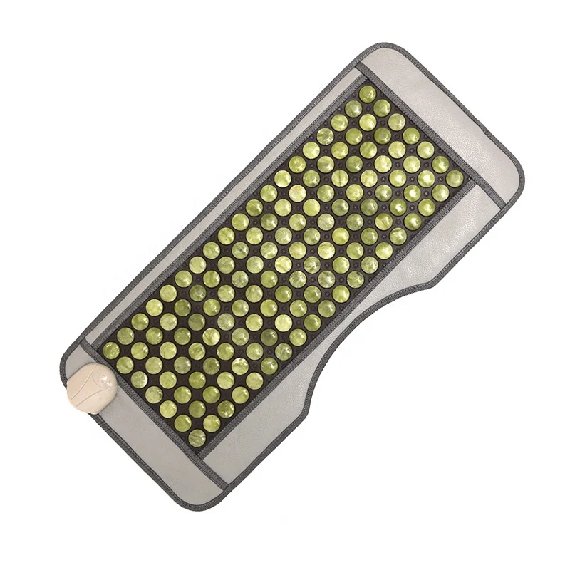 Large Size Slimming Heating Burning Fat far Infrared Therapy Waist  Jade Stone Belt Infrared Massager Belt