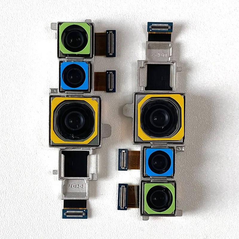 Original For Xiaomi Mi note 10 Lite Rear Back Big Camera Module+Wide Angle+Macro+Depth filed Camera flex Cable Mi note 10 Pro
