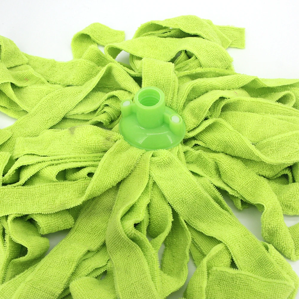Manufacture custom floor cleaning mop refill strip rolls microfiber mop cloth strip
