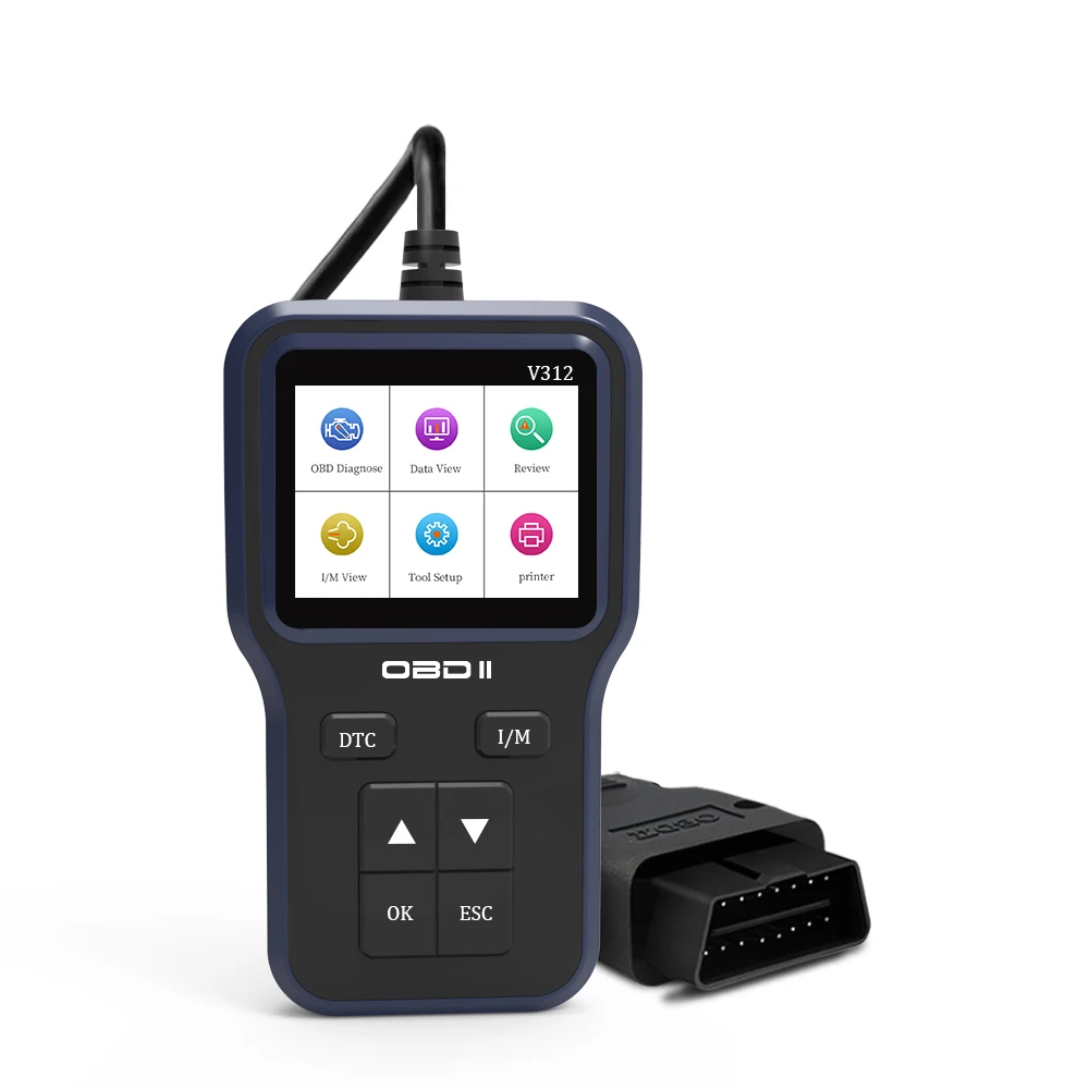 V312 Новый сканер obd2 для автомобильного инструмента функция OBD двигателя может обновляться через персональные диагностические инструменты ELM327 высокого качества