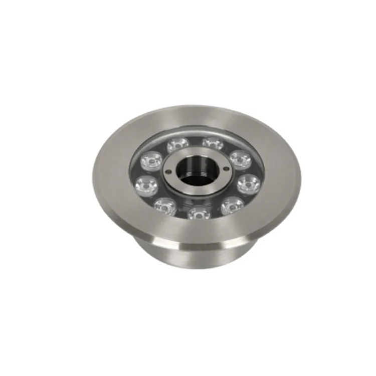 Free sample Landscape exterior waterproof spa pool RGB underwater lamp lighting IP68 DMX led rgbw fountain light