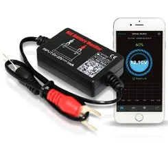 Интеллигентая (ый) BLE контроль заряда батареи Водонепроницаемый 12V авто аккумулятор монитор
