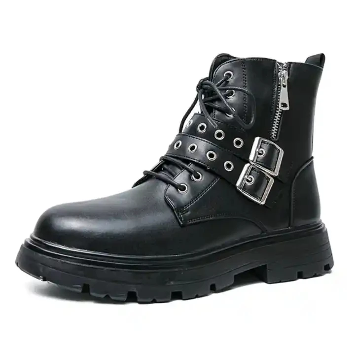 High Quality Custom Anti-slip Lace Up Sole Genuine Leather Plush Fluffy Ladies Mid-calf Boots Women Winter Boots For Women