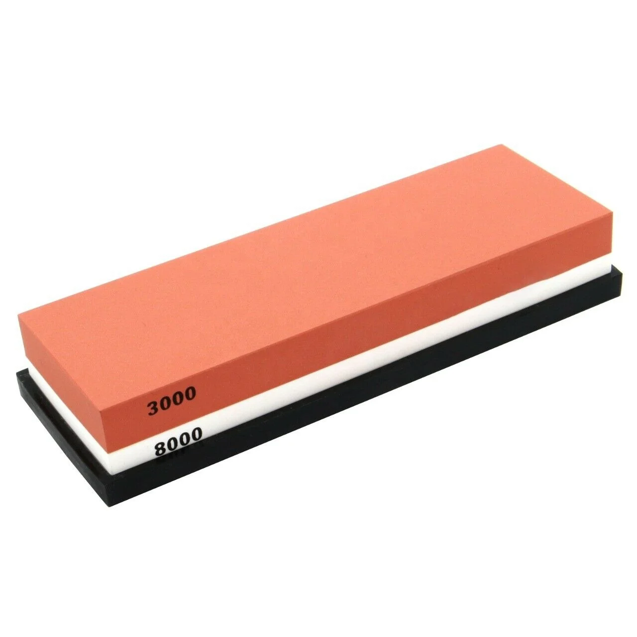 Whetstone Knife Sharpening Stone 3000/8000 Grit Combination Waterstone