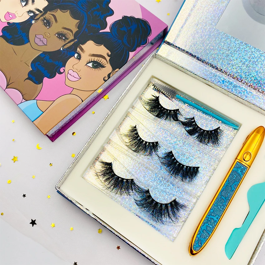 
New Design mink 3D wholesal vendor bulk 25mm lashes eyelashes mink 