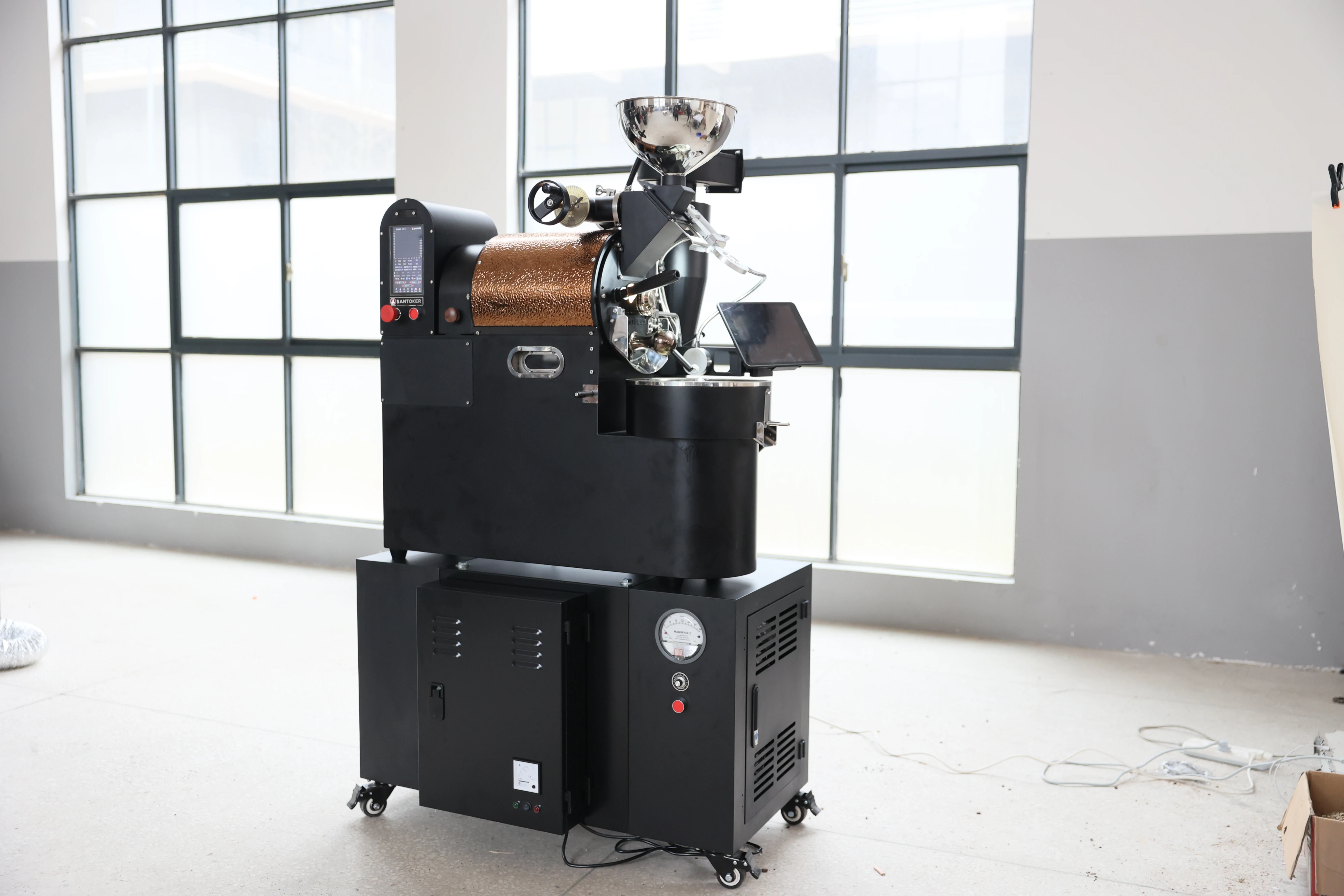 Santoker R1master 1kg Smart App Bluetooth Connect Coffee Roster Commercial Coffee Roaster Machine  Coffee Bean Roaster Machine