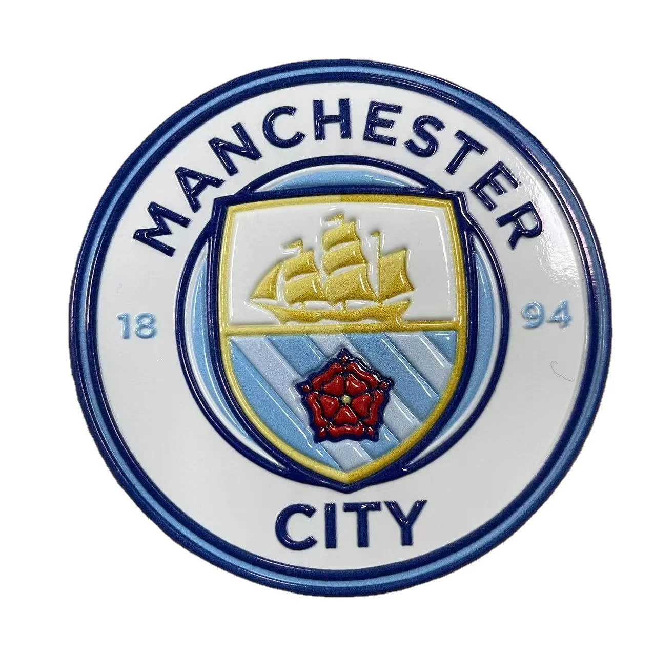 Пользовательский тисненый ТПУ значок для спортивной одежды теплопередачи Мягкий ТПУ тисненый 3D футбол спортивные нашивки