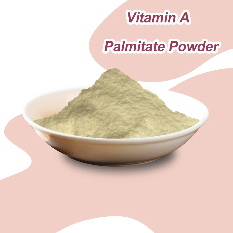 High Purity 250,000 IU/G Vitamin A Palmitate Powder Raw Material For Nutrition Enhancer CAS 79-81-2 Retinol Palmitate