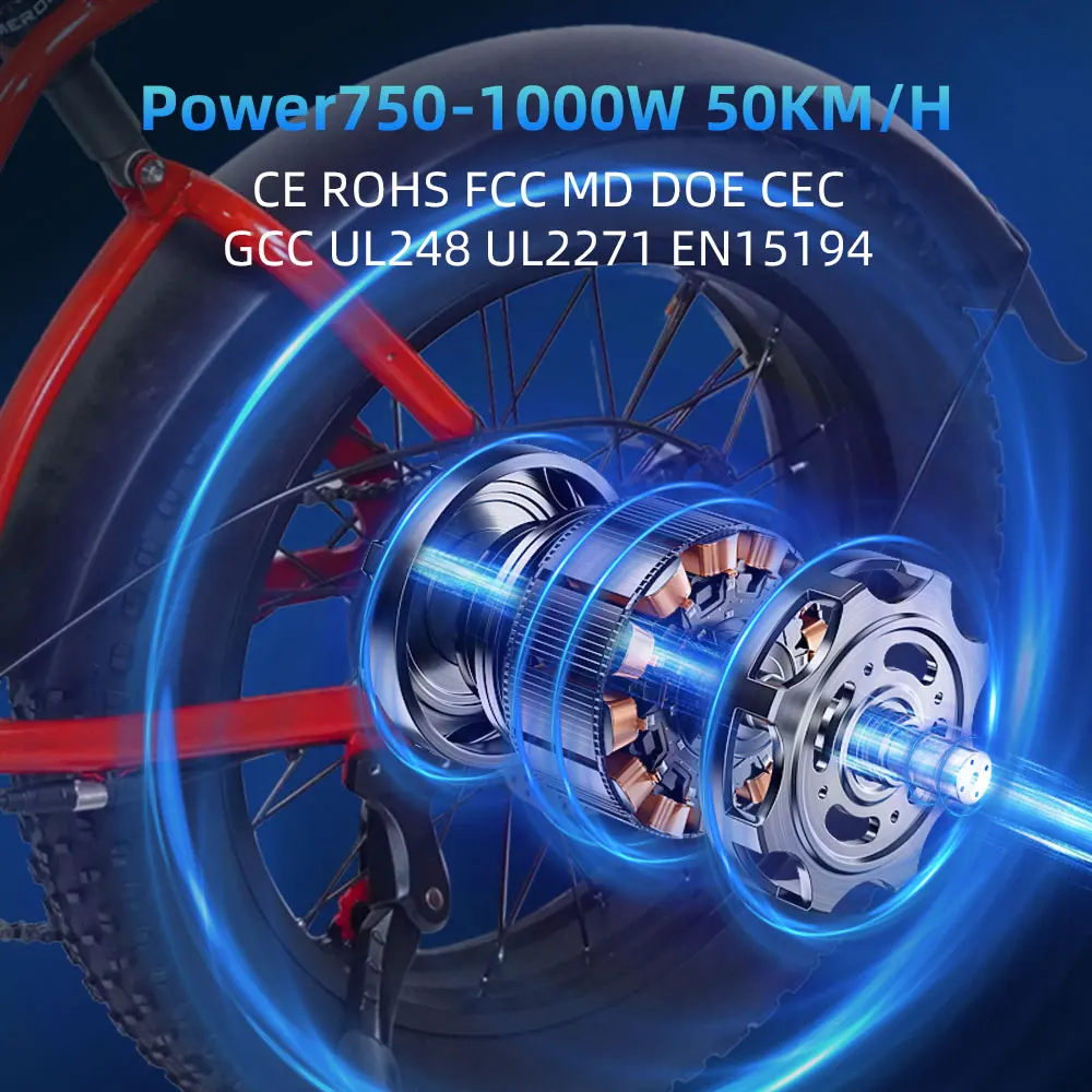 Hot Selling U.S. Warehouse Stock Long Distance Electric Bike Wholesale Adult Comfortable Riding Bike High Power Electric Bicycle