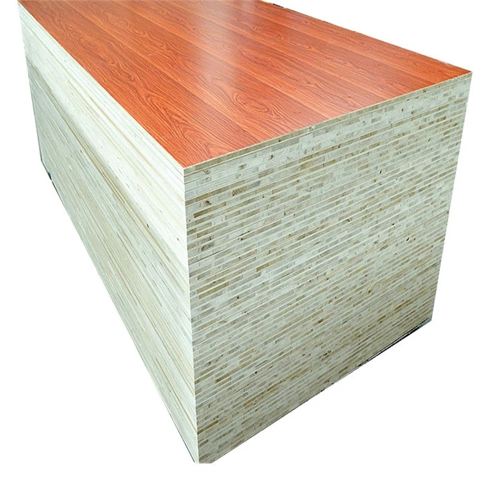 18MM Falcata Malacca Core Block Board Melamine Surface Block Boards