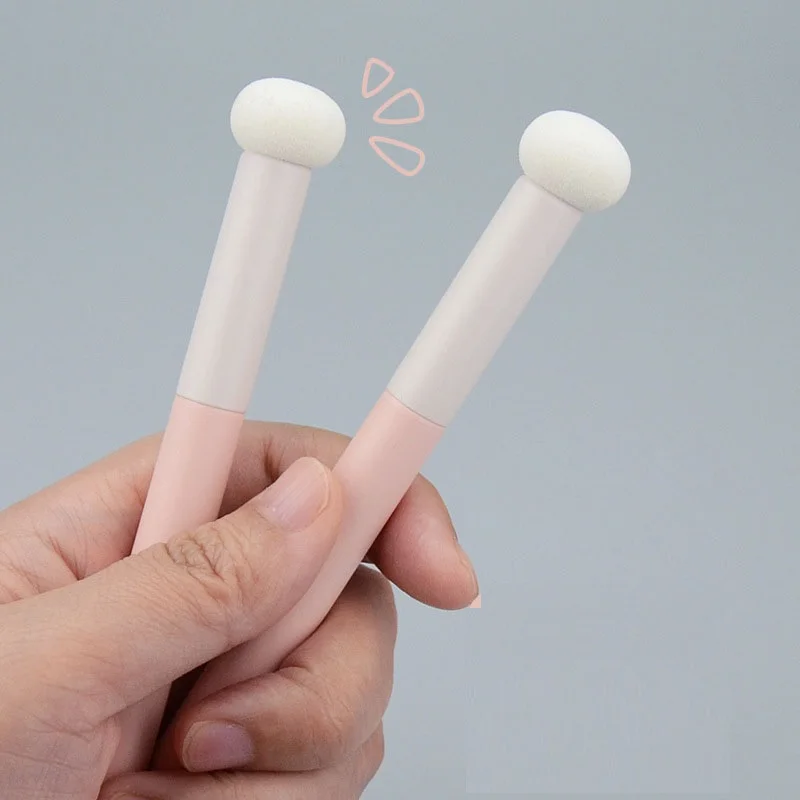 New Arrival Round Head Sponge Concealer Brush Sponge Applicator For Brow Trio Kit