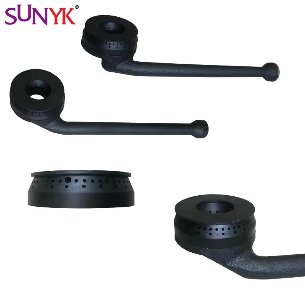 Efficient high-pressure gas stove burner set for cooking meals