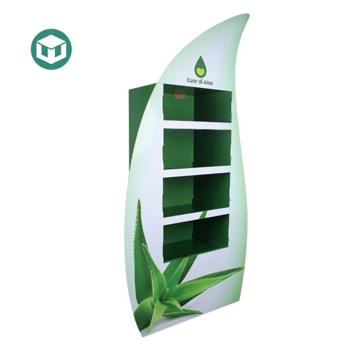 Corrugated Product Display Shelf Table Top Shipper PDQ  Corrugated Paper Display Box Store Seed Counter Cardboard Display