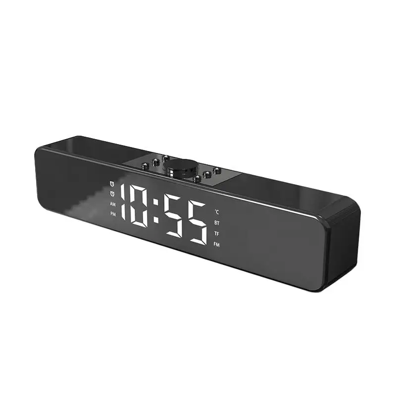 2020 светодиодный домашний кинотеатр Портативный BT динамик HIFI объемный будильник компьютерный Бумбокс Музыка FM TF USB Сабвуфер Саундбар