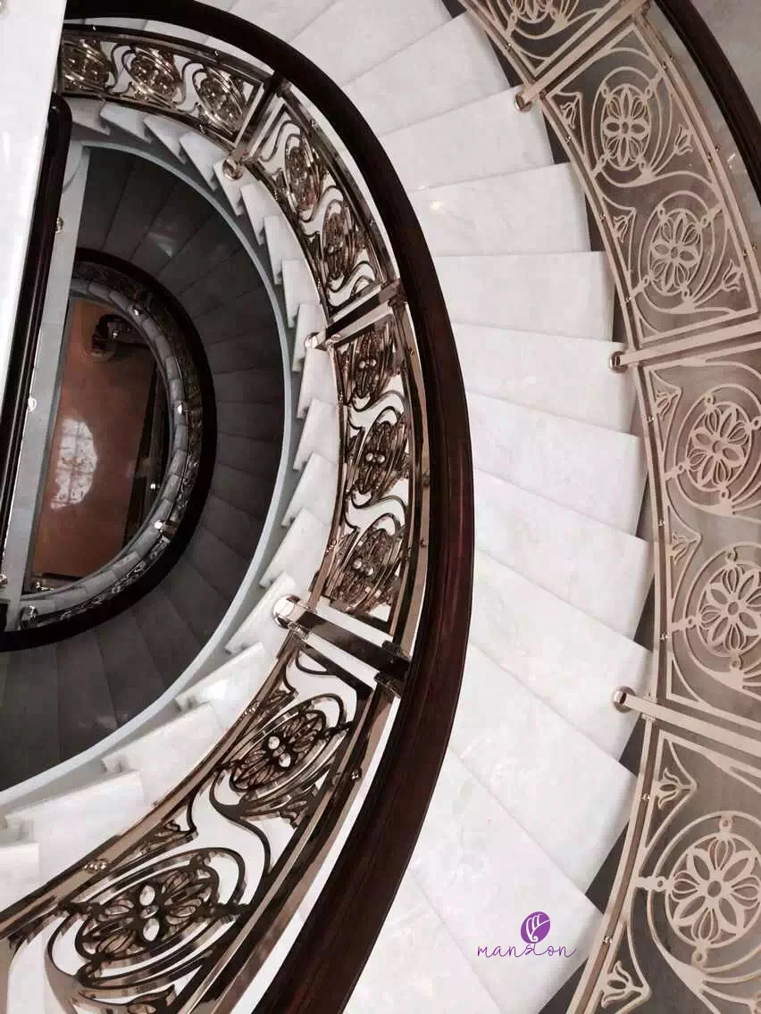 
Optional Pattern Aluminum Alloy Balustrade Outdoor 