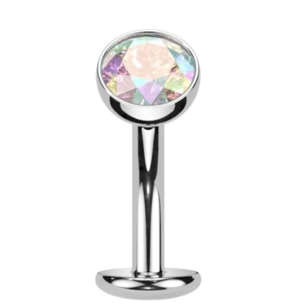 Wholesale G23 Implant Grade Titanium 5 CZ Navel Piercing Floating Belly Jewelry Belly Button Rings piercing Belly