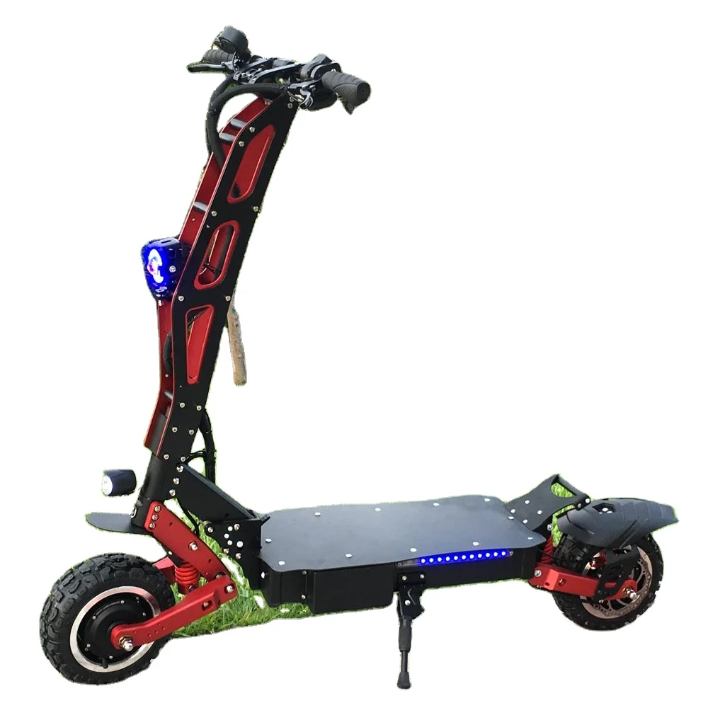 Dual Motor Powerful Scooter Electric Kick Scooter Adult Foldable Two Wheel Electric Motorcycle Scooter