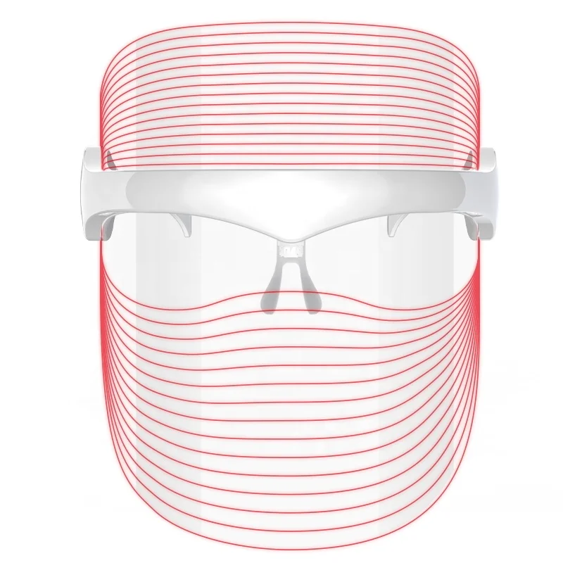 7 цветов Светодиодная маска для кожи лица красота омоложение кожи фотонный свет удаление морщин акне светодиодная маска для лица световая терапия Светодиодная лампа